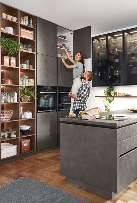 kitchen height storage