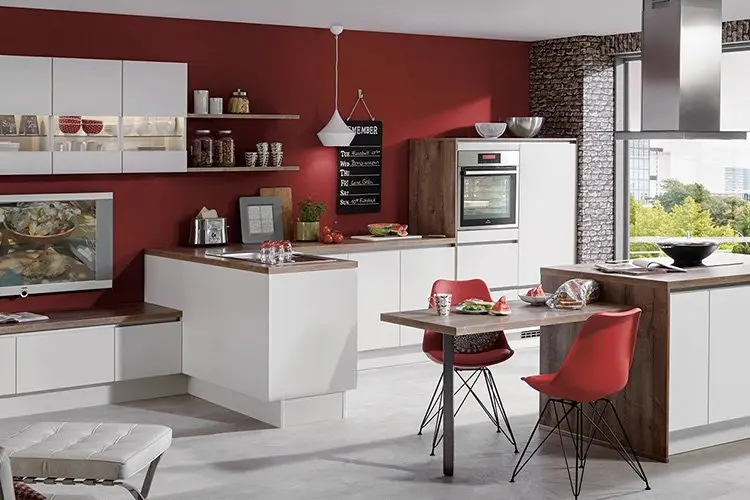 white nobilia custom kitchen timbercraft