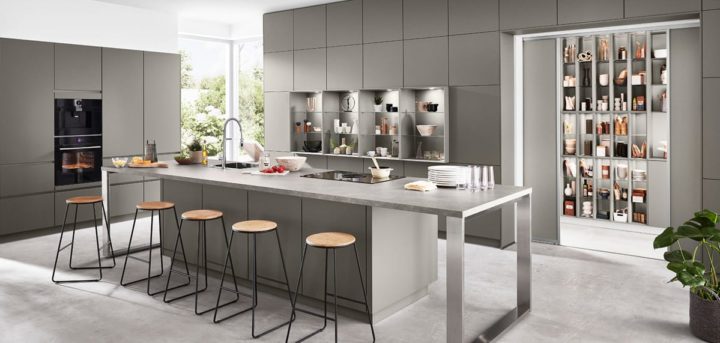 Timbercraft contemporary grey kitchen