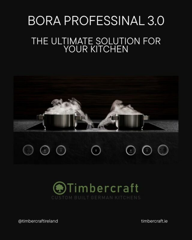 🌟 Meet the Future of Cooking: The New BORA Display 🌟

This autumn, experience the next generation of kitchen innovation with the BORA Display, intelligent design, intuitive control, and effortless style.

🍳 To celebrate, every purchase of a BORA appliance comes with a FREE premium cookware set. Because the right display deserves the right tools.

✨ Available now at Timbercraft. Limited time only.

#kitchendesign #kitchen #homedecor #timbercraftdublin #timbercraftnewbridge #timbercraftireland #timbercraftdesign #germankitchen #germandesign #modernkitchen #customkitchen #bespokefurniture #bespokekitchen #irelandhome #interiordesign #homedesign #newbridgedesign #dublindesign #irishkitchen #irishdesign #bora