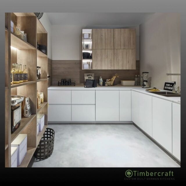 Where modern elegance meets natural warmth 🤍🌿

This kitchen is a masterclass in contrast and craftsmanship. The honed alpine white cabinetry creates a clean, seamless foundation, while the wall units and open shelving in sanremo oak reproduction bring depth, texture, and that inviting, lived-in feel.

Integrated lighting highlights every detail, turning everyday storage into a design feature

🌱 Let your German dream kitchen come to life with Timbercraft custom-built German designs!

💡 Ready to elevate your space? Visit us at timbercraft.ie.

#germankitchen #modernkitchen #homedesign #kitchendesign #bespokekitchen