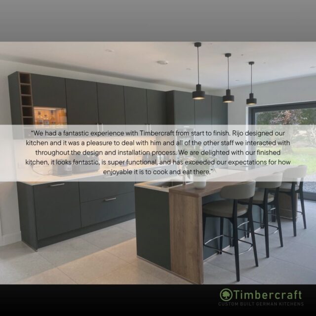 ⭐ Why do clients choose Timbercraft?

✓ Personal design service
✓ Expert space planning
✓ German kitchen furniture
✓ Full project coordination
✓ Dedicated aftercare support

From your first consultation to the final handover, our team is here to guide you through every step of the journey.

Thinking about a new kitchen in 2026? We'd love to help.

#Timbercraft #CustomerExperience #KitchenExperts